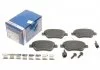 Колодки тормозные дисковые (комплект 4 шт.) BOSCH 0 986 494 881 (фото 1)