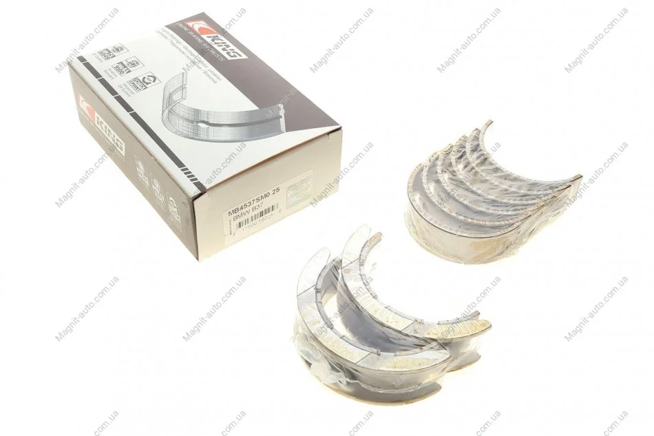 Подшипники скольжения коренные King MB4537SM0.25 (фото 1)