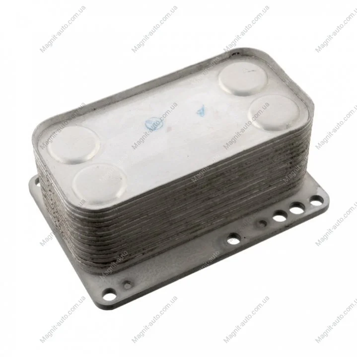 FEBI RENAULT Масляный радиатор Espace IV,Koleos,Grand Scenic III,Laguna II,III,Latitude,Megane II,III,Trafic II,Opel Vivaro,Nissan Qashqai,X-Trail 2.0dCi FEBI BILSTEIN 107666 (фото 1)