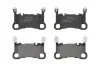 Колодки гальмівні дискові (комплект 4 шт) BREMBO P65050 (фото 2)