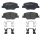 Колодки гальмівні дискові (комплект 4 шт) BREMBO P59096 (фото 2)