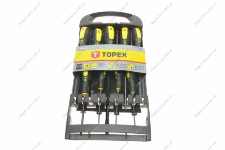 Викрутки, набір 9 шт.(TOPEX) Topex 39D930