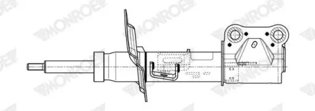 Амортизатор передн прав FORD MONDEO V 1.0-2.5 09.12-03.22 MONROE 742274SP