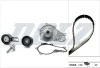 FORD К-кт ГРМ (ремень +помпа + 2 ролика) FIESTA VI 1.4 TDCi, B-MAX 1.6 TDCi, PEUGEOT DOLZ KD160