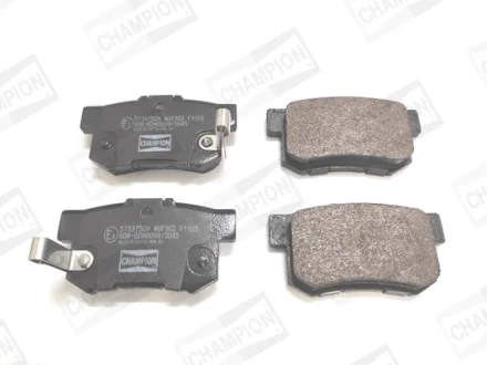 Колодки тормозные дисковые задние Honda Accord VII, Civic (VII,VIII) CHAMPION 573375CH