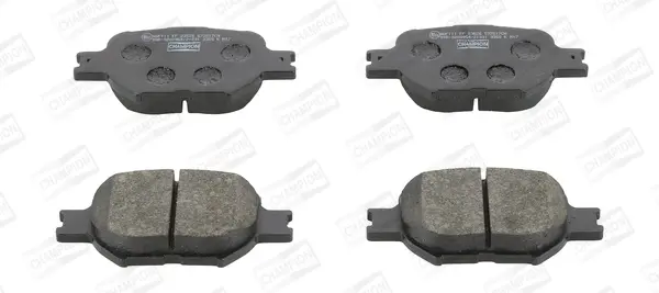 Колодки тормозные дисковые передние TOYOTA CALDINA Estate (_T24_) 02-07, CELICA Coupe (_T23_) 99-06 CHAMPION 572517CH (фото 1)