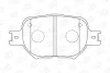 Колодки тормозные дисковые передние TOYOTA CALDINA Estate (_T24_) 02-07, CELICA Coupe (_T23_) 99-06 CHAMPION 572517CH (фото 2)