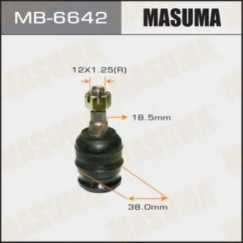 Опора шаровая переднего рычага Subaru Forester (02-), Impreza (07-16), Legacy, Outback (03-), XV (11-) Masuma MB6642 (фото 1)