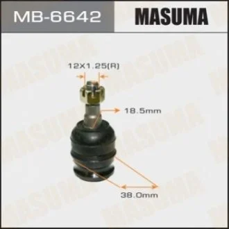 Опора шаровая переднего рычага Subaru Forester (02-), Impreza (07-16), Legacy, Outback (03-), XV (11-) Masuma MB6642