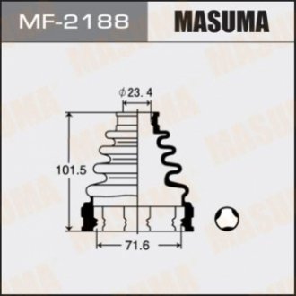 Пыльник ШРУСа внутреннего Toyota Camry (01-11), Corolla (01-04), Highlander (00-07), RAV 4 (00-) Masuma MF2188 (фото 1)