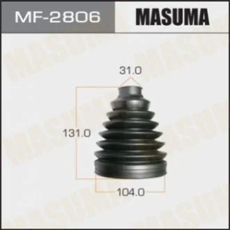 Пыльник ШРКШ (пластик) + спецхомут Toyota FJ Cruiser (06-09), Land Cruiser Prado (02-) (MF-2806) MASUMA Masuma MF2806