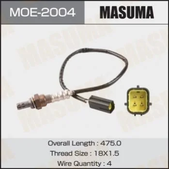 Датчик кисню (лямбда-зонд) Infinity FX35 (06-12) / Nissan Qashqai (06-13), X-Trail (07-14) (MOE-2004) MASUMA Masuma MOE2004 (фото 1)
