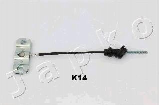 Трос стояночного тормоза Kia Sephia 1.5 (96-97),Kia Sephia 1.5 (96-97),Kia Sephia 1.6 (93-97) JAPKO 131K14 (фото 1)