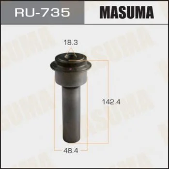 Сайлентблок переднего подрамника задний Nissan Juke (10-), Qashqai (06-13;15-), X-Trail (07-) MASUMA Masuma RU735 (фото 1)