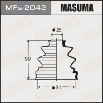 Пыльник ШРКШ внутренний (силикон) Mitsubishi L200 (05-), Pajero (00-06), Pajero Sport (09-) (MFs-2042) MASUMA Masuma MFS2042