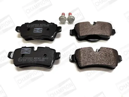Колодки тормозные дисковые задние MINI MINI (R56) 05-14, MINI Convertible (R57) 07-15 CHAMPION 573200CH (фото 1)