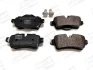 Колодки тормозные дисковые задние MINI MINI (R56) 05-14, MINI Convertible (R57) 07-15 CHAMPION 573200CH (фото 1)