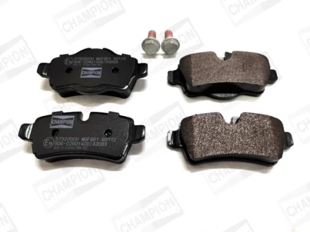 Колодки тормозные дисковые задние MINI MINI (R56) 05-14, MINI Convertible (R57) 07-15 CHAMPION 573200CH
