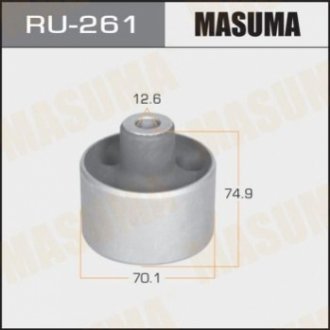 Сайлентблок заднего продольного рычага Mitsubishi Carisma (-03), Colt (-03), Lancer (-03) Masuma RU261 (фото 1)