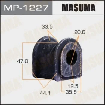 Втулка стабілізатора заднього. 2) Lexus RX 350 (08-15)/ Toyota Highlander (13-) (MP-1227) MASUMA Masuma MP1227 (фото 1)