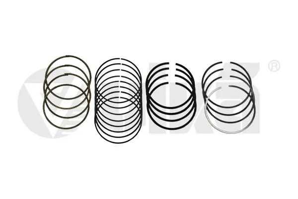 Комплект поршневых колец (на двс) Skoda Octavia (00-10)/Golf (00-08), Passat (96-10) vika Vika 11981187801 (фото 1)