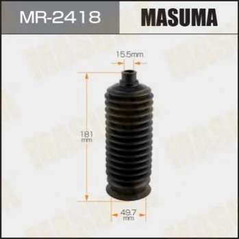 Пильовик рульової рейки (пластик) Toyota FJ Cruiser (10-18), Land Cruiser Prado (02-09) (MR-2418) MASUMA Masuma MR2418 (фото 1)