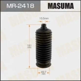 Пильовик рульової рейки (пластик) Toyota FJ Cruiser (10-18), Land Cruiser Prado (02-09) (MR-2418) MASUMA Masuma MR2418