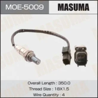 Датчик кислорода (лямбда-зонд) Honda Accord 2.0, Civic 1.8, CR-V 2.0 (07-) задний Masuma MOE5009