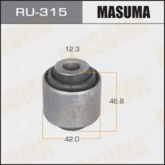 Сайлентблок задней поперечной тяги Honda Civic (01-05), CR-V (01-16), FR-V (05-09) Masuma RU315