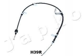 Трос стояночного тормоза правый Hyundai Accent III / KIA Rio II 1.4-1.6 (05-10) JAPKO 131H39R