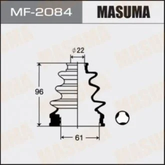 Пильовик ШРКШ внутрішнього Toyota Auris (06-09), Corolla (00-06), Prius (09-11) (MF-2084) MASUMA Masuma MF2084
