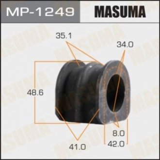 Втулка стабилизатора переднего Infinite FX35 (08-), QX50 (08-) (Кратно 2 шт) Masuma MP1249 (фото 1)