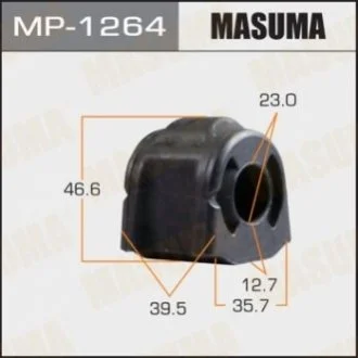 Втулка стабілізатора переднього (Кратно 2) Subaru Forester (12-), XV (12-) (MP-1264) MASUMA Masuma MP1264