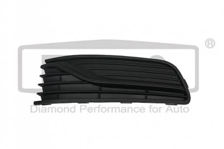 Решетка противотуманной фары без отверстия левая VW Polo (6R1, 6C1) (09-) Dpa 88531785702
