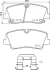 Колодки гальмівні дискові задні Strong Ceramic Hyundai H350 (15-) NISSHINBO Nisshinbo NP6132SC (фото 1)