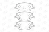 Колодки тормозные дисковые передние Fiat Tipo, Tipo SW/ Linea (15-) CHAMPION 573626CH (фото 2)