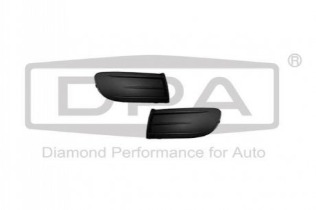 Решетка противотуманной фары левой без отверстия Skoda Otavia (04-13) Dpa 88070874202