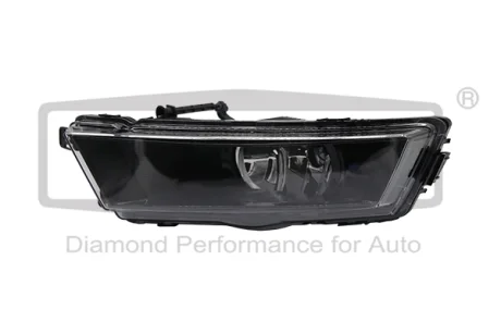 Фара протитуманна права (галоген., чорна) Skoda RAPID (NH3) (12 -) DPA Dpa 89411789102