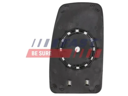 Скло дзеркала праве верхнє Renault Master (98-) (03-) з підігрівом. Fast FAST FT88592