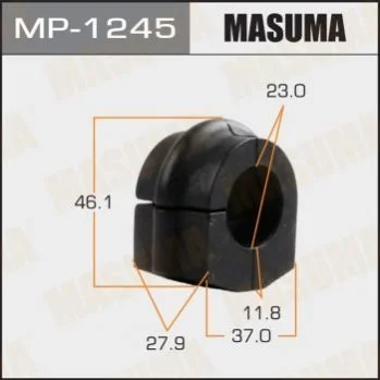Втулка стабілізатора переднього (Кратно 2) Nissan Patrol (01-10) (MP-1245) MASUMA Masuma MP1245 (фото 1)