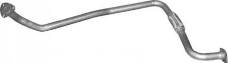 Глушник, алюм. сталь, передн. част. Toyota Hi-Lux / VW Taro Polmostrow POLMOSTROW 26.207