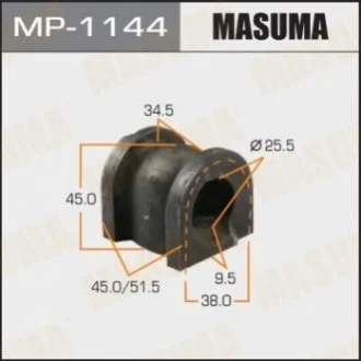 Втулка стабілізатора переднього (Кратно 2) Honda Accord (08-13) (MP-1144) MASUMA Masuma MP1144