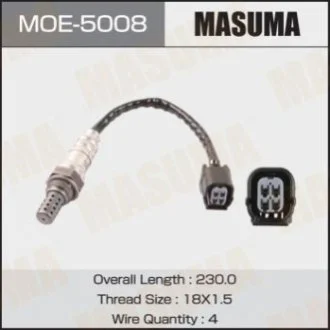 Датчик кисню (лямбда-зонд) нижній Honda Accord 2.4 (07-12) (MOE-5008) MASUMA Masuma MOE5008