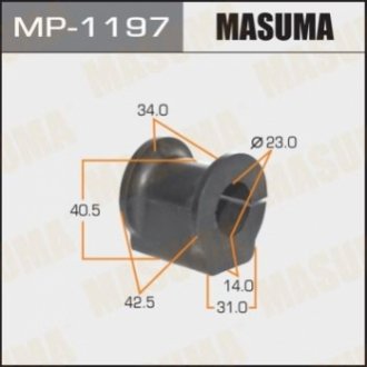 Втулка стабилизатора переднего Suzuki SX4 (06-16) (Кратно 2 шт) Masuma MP1197 (фото 1)