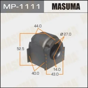 Втулка стабілізатора переднього (Кратно 2) Mazda CX-7 (06-12) (MP-1111) MASUMA Masuma MP1111 (фото 1)