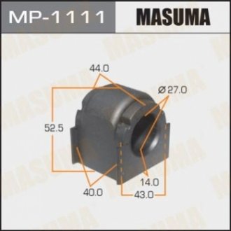 Втулка стабилизатора переднего Mazda CX-7 (06-12) (Кратно 2 шт) Masuma MP1111 (фото 1)