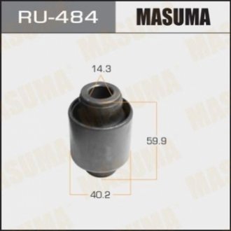 Сайлентблок задней поперечной тяги Suzuki Grand Vitara (05-16) Masuma RU484 (фото 1)