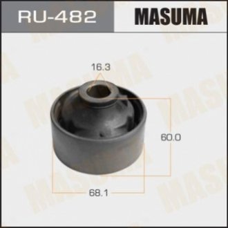 Сайлентблок переднего нижнего рычага задний Toyota RAV 4 (05-) Masuma RU482