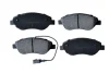 Колодки гальмівні передні з датч Fiat Bravo II, Stilo 1.3D-2.4 (01-) Asam ASAM 55460 (фото 1)