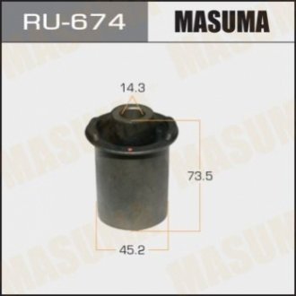 Сайлентблок заднего верхнего рычага Nissan Pathfinder (05-) Masuma RU674